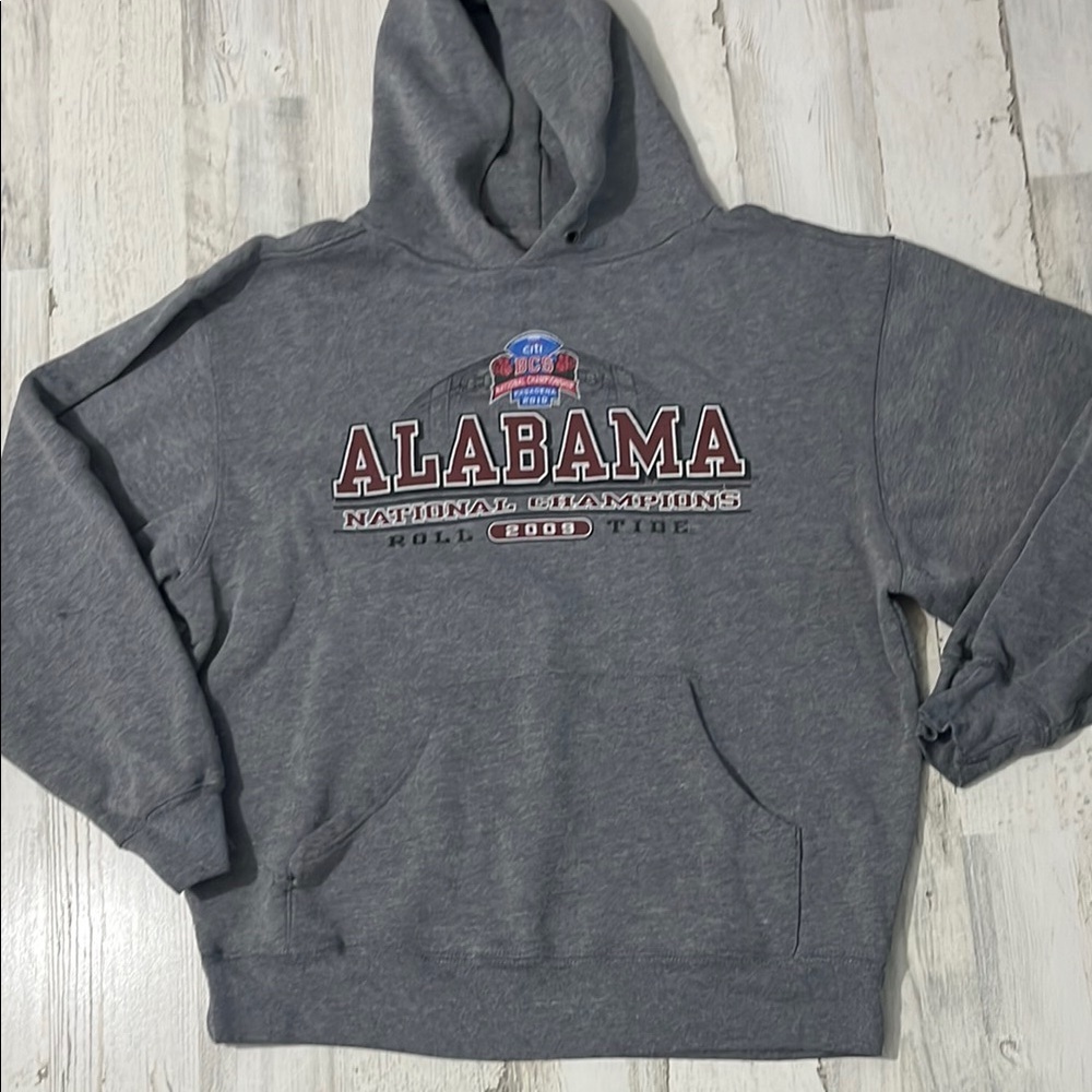 Jansport Alabama 2010 National Championship Hooded Sweatshirt Size Medium